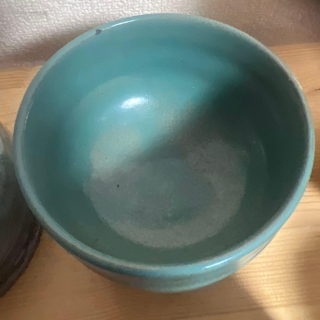 茶道具セット 陶器 多色　萩焼　柄杓　菓子器