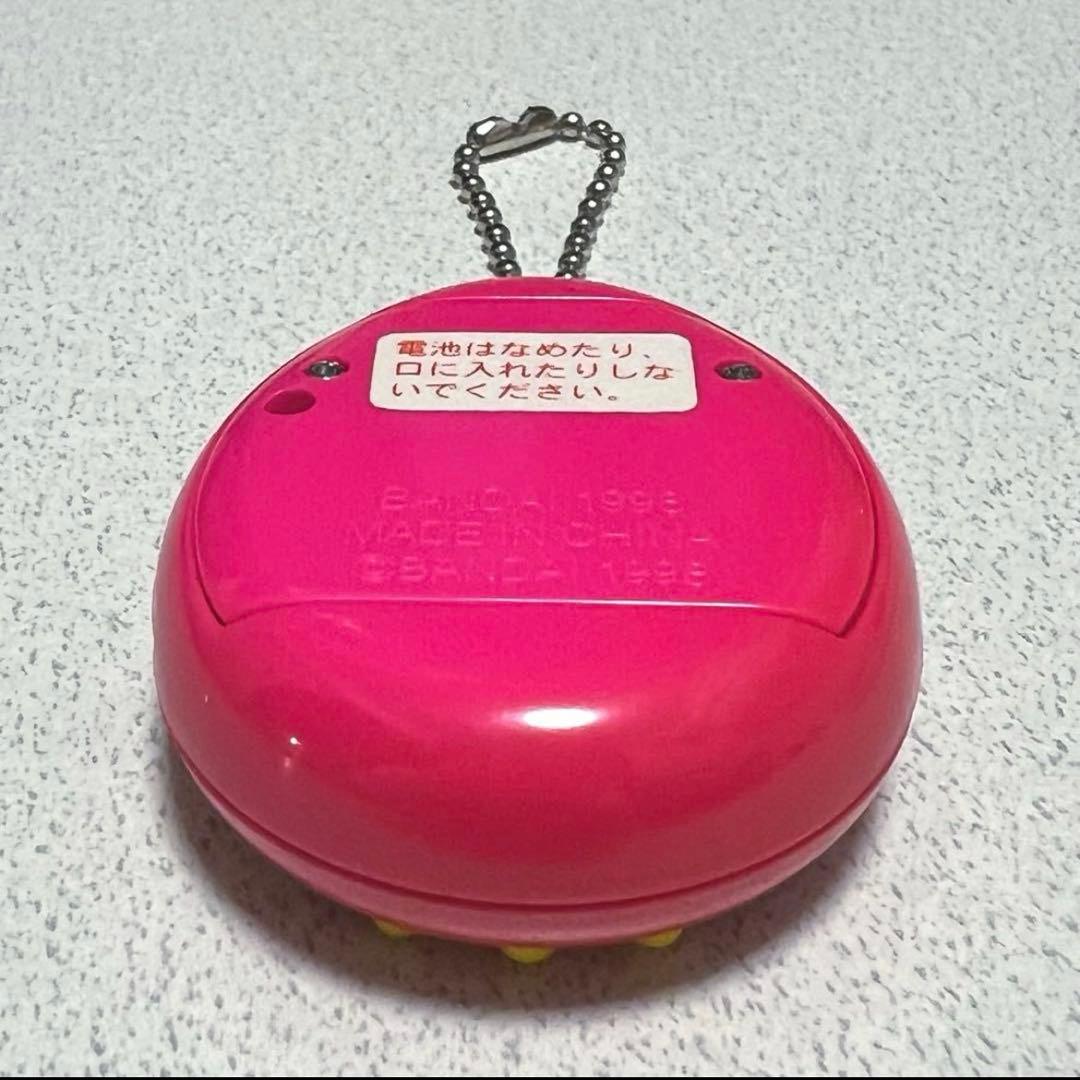 【匿名配送】BANDAI デビルっちのたまごっち ピンク 動作確認済 平成レトロ