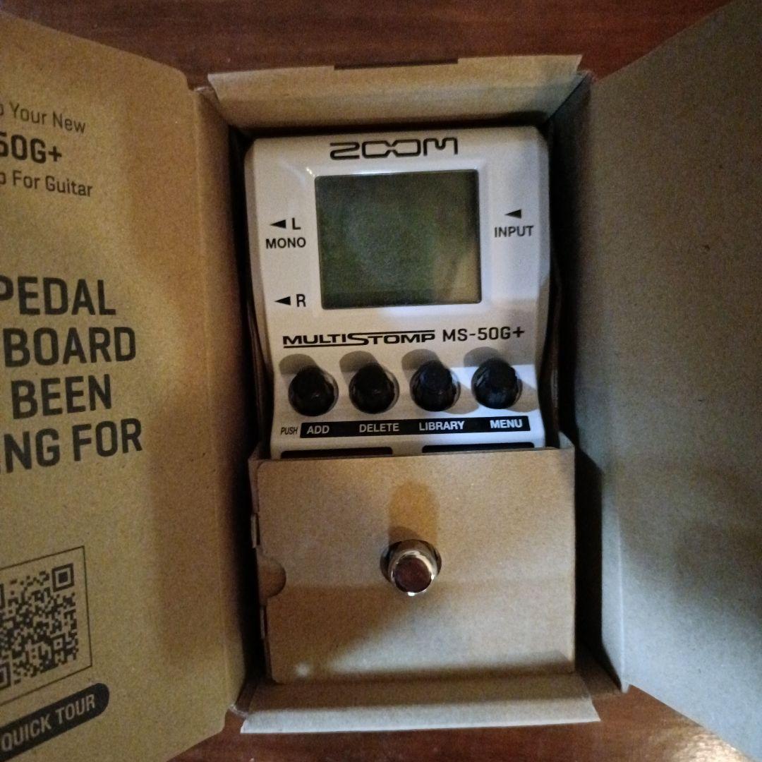 【未使用】ZOOM / MS-50G+ マルチストンプペダル