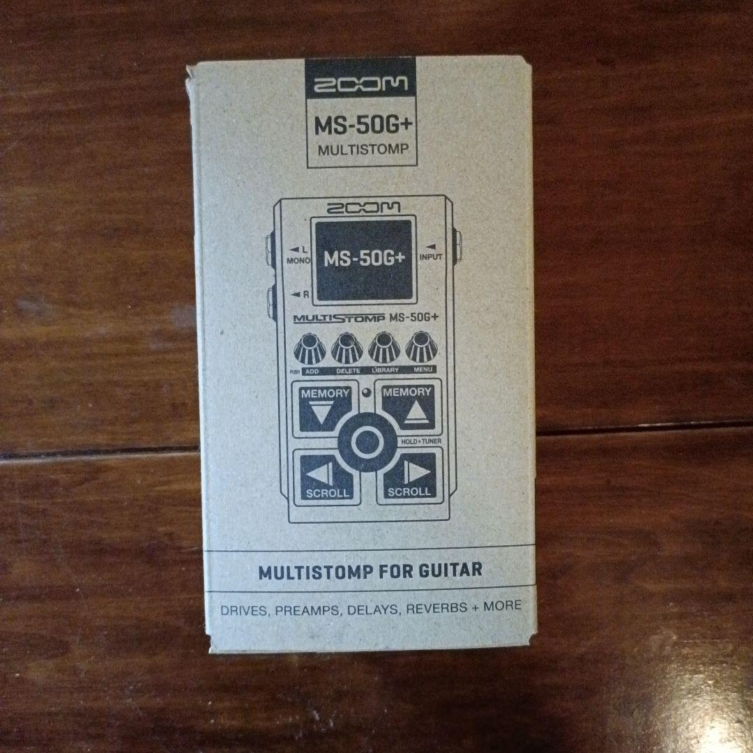 【未使用】ZOOM / MS-50G+ マルチストンプペダル