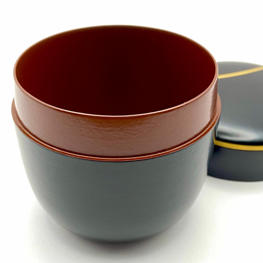 大棗 一閑塗 壺々　道場宗廣　共箱入　茶道具　薄茶器　漆芸　漆器　伝統工芸品