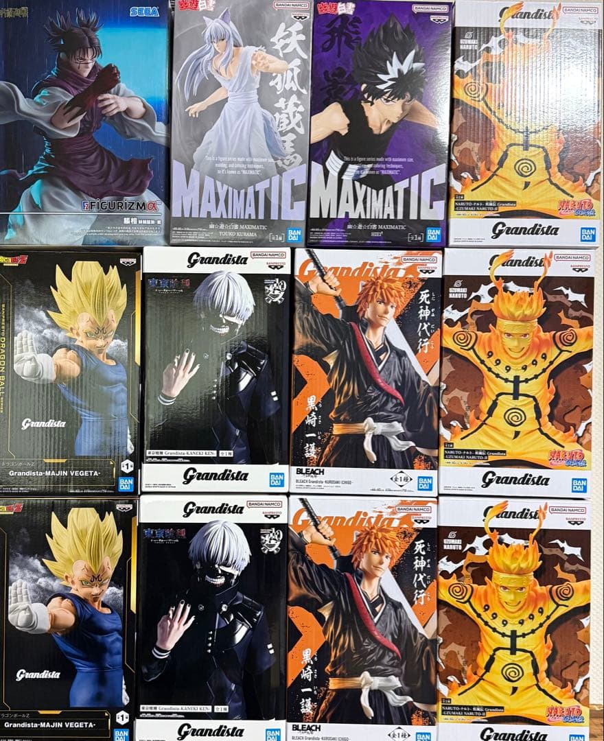 【フィギュア30点セット】ワンピース　ドラゴンボール　幽遊白書　呪術廻戦