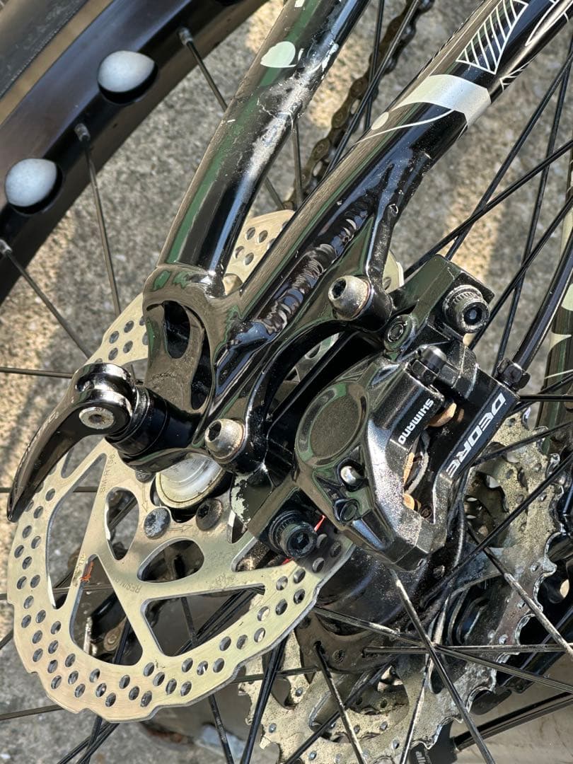 ジャイアント　カスタム　油圧ブレーキ　ホイール　ステア