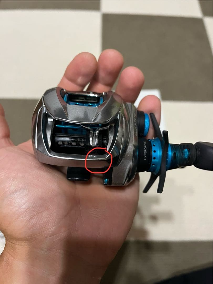 21ジリオン　SV TW 1000HL ベイトリール　KTF