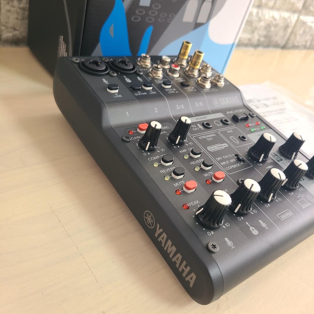 【極美品】YAMAHA ヤマハ AG06 MK2 ストリーミングミキサー