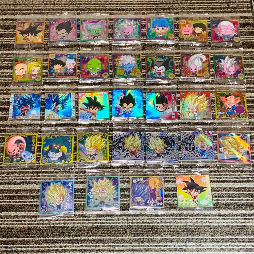 確認用　ドラゴンボール　超戦士　シール　ウエハース
