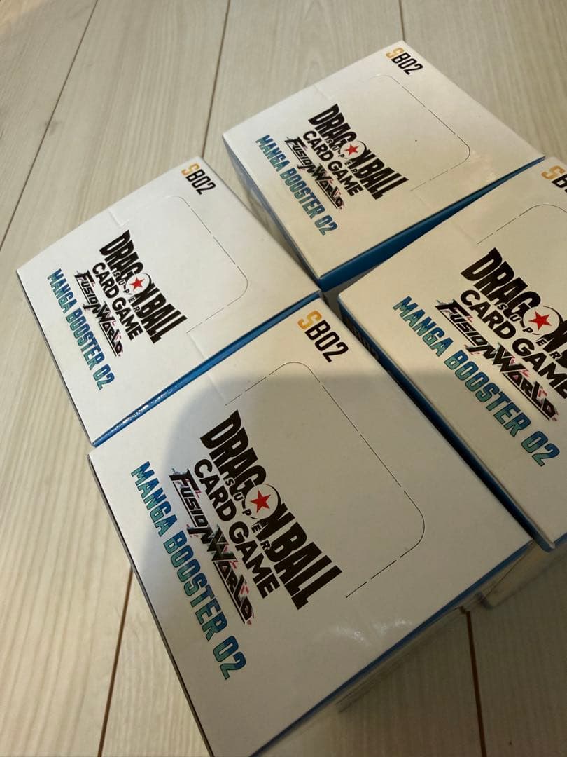新品未開封ドラゴンボールカードゲーム MANGA BOOSTER 02 4BOX