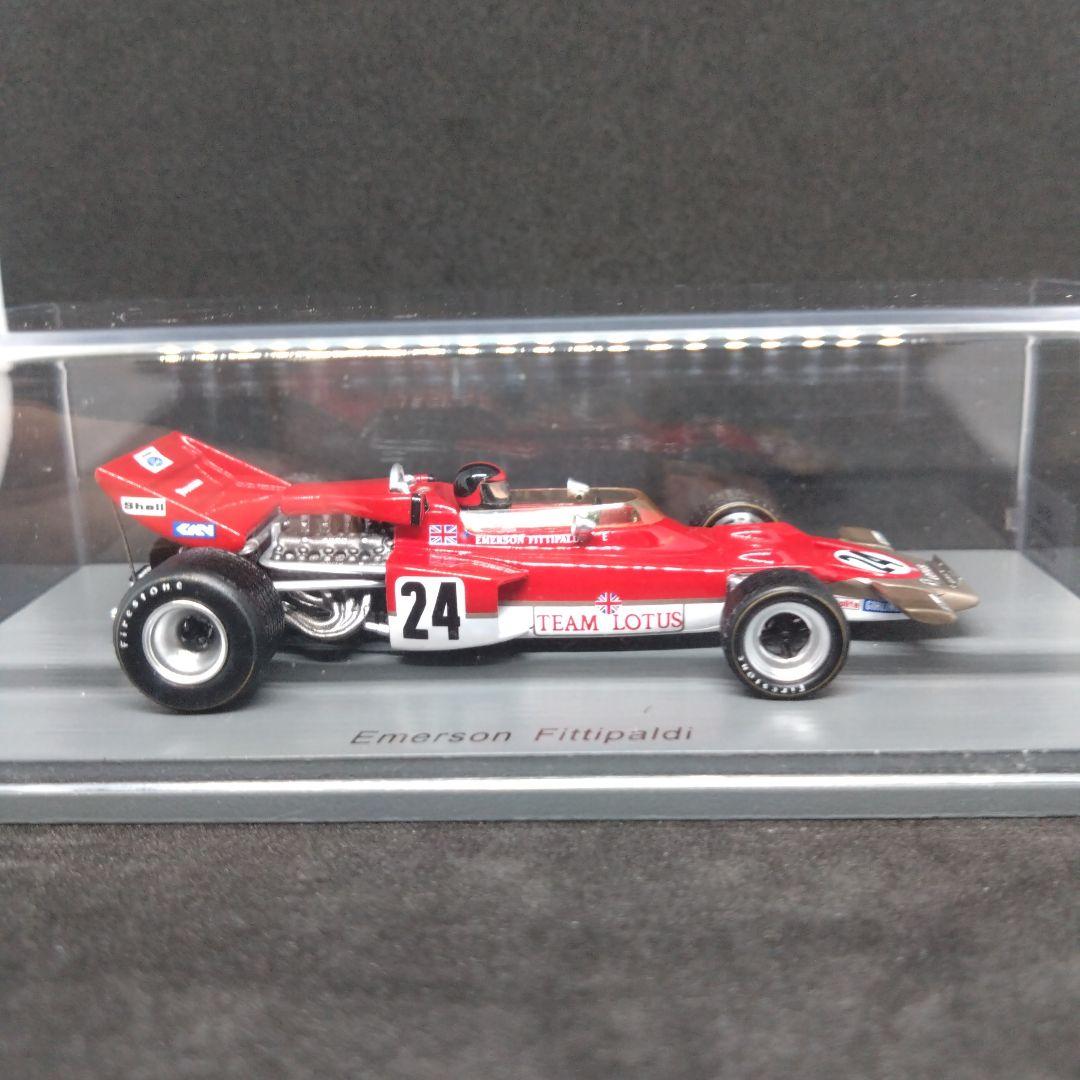 スパーク 1/43 ロータス 72 フォード エマーソン・フィッティパルディ