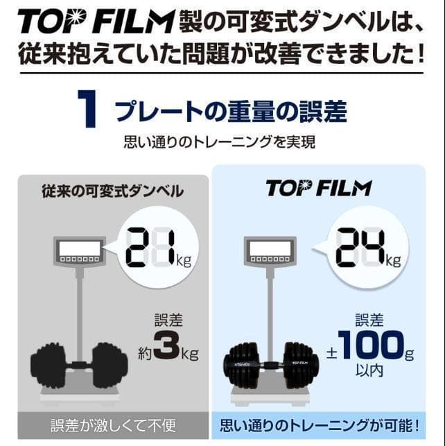 中古美品 ダンベル 可変式ダンベル 24kg アジャスタブル ダンベルセット