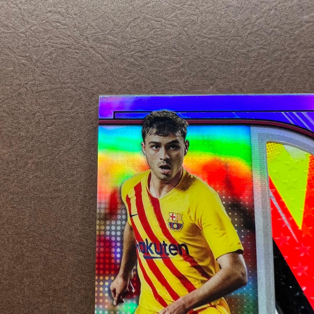 Topps Chrome ペドリ Pedri 試合球 直筆サインカードAuto
