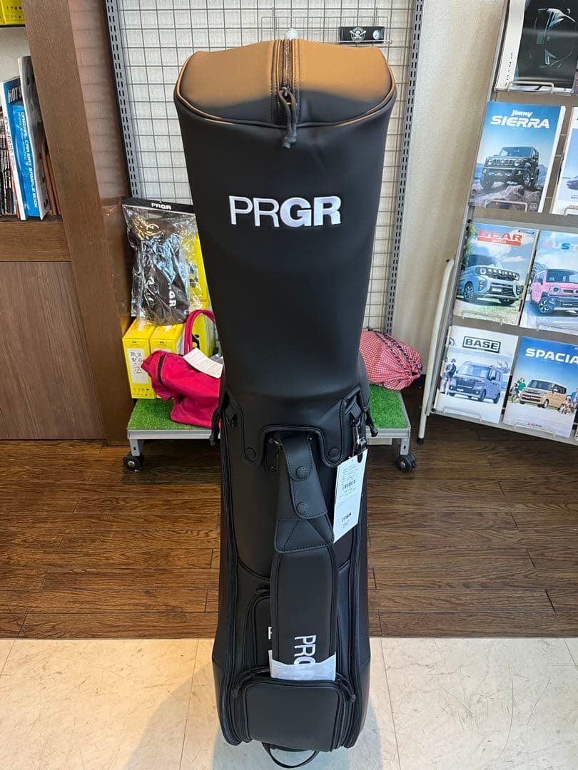 新品未使用PRGR ブラック ゴルフバッグ