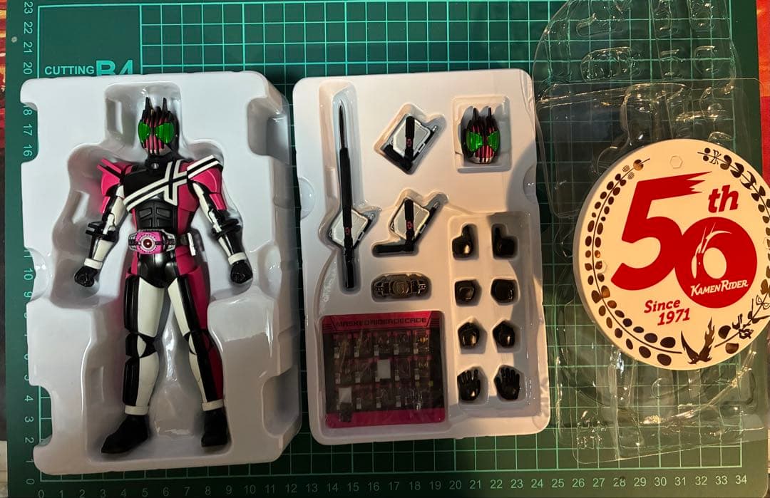 【無言可】真骨彫仮面ライダー ディケイド50th ネオディケイドライバー交換済