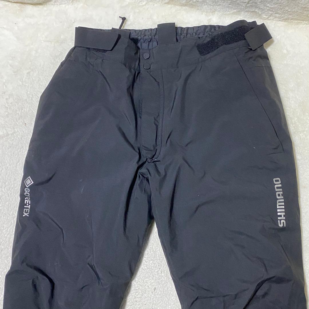 極美品✨SHIMANO シマノ GORE-TEXウェア　上下セット 迷彩 防寒