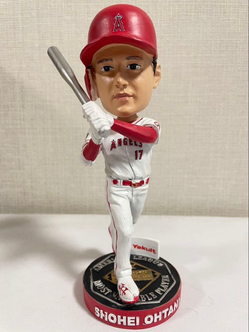 大谷翔平 2021 AL MVP記念 ボブルヘッド フィギュア 箱付き