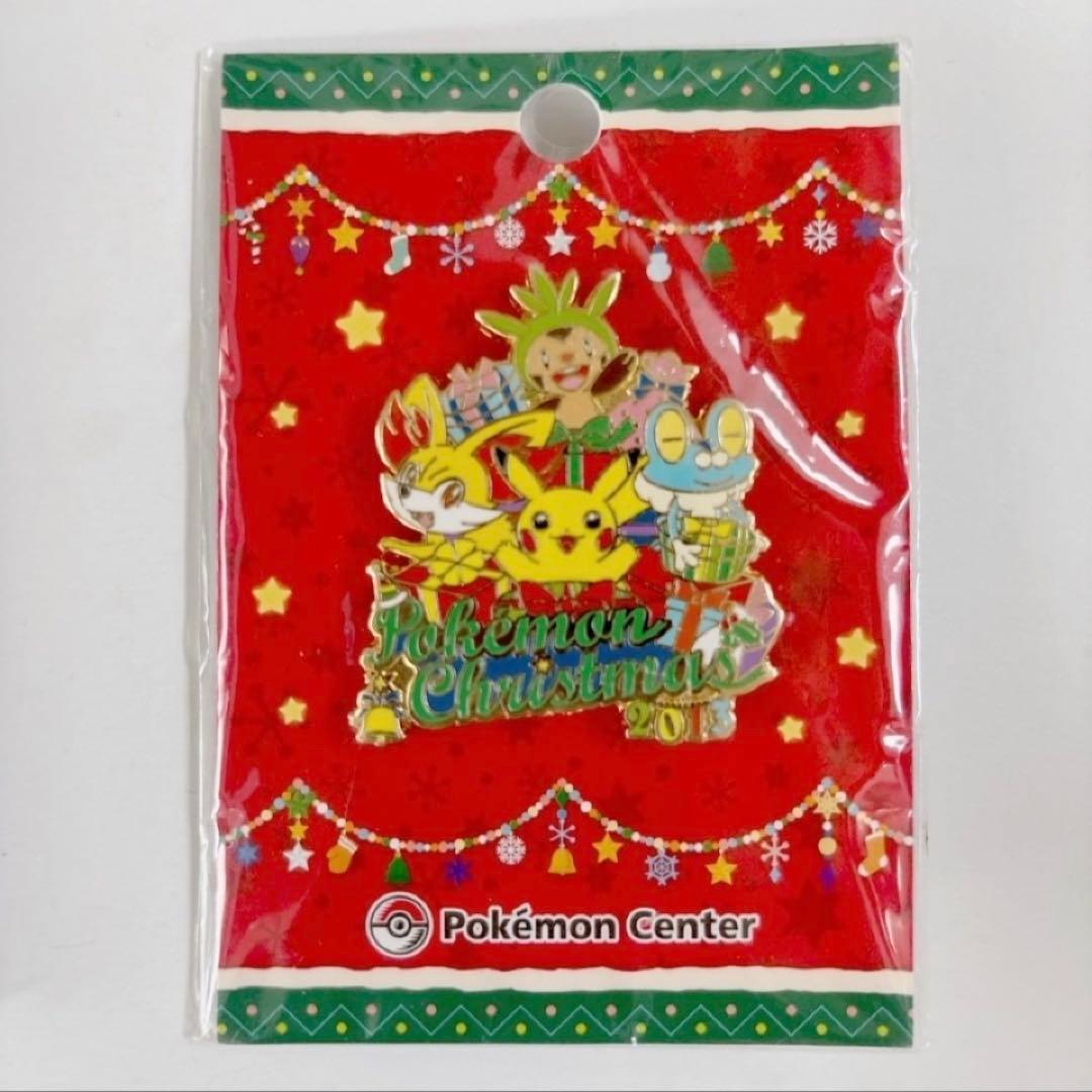 ポケモンセンター　ピンバッチ　クリスマス