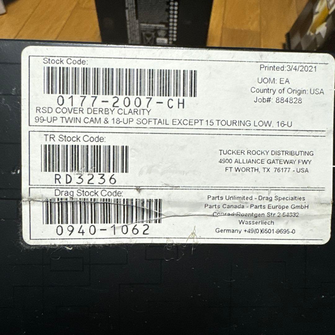 ローランドサンズ　ダービーカバー　価格最終変更
