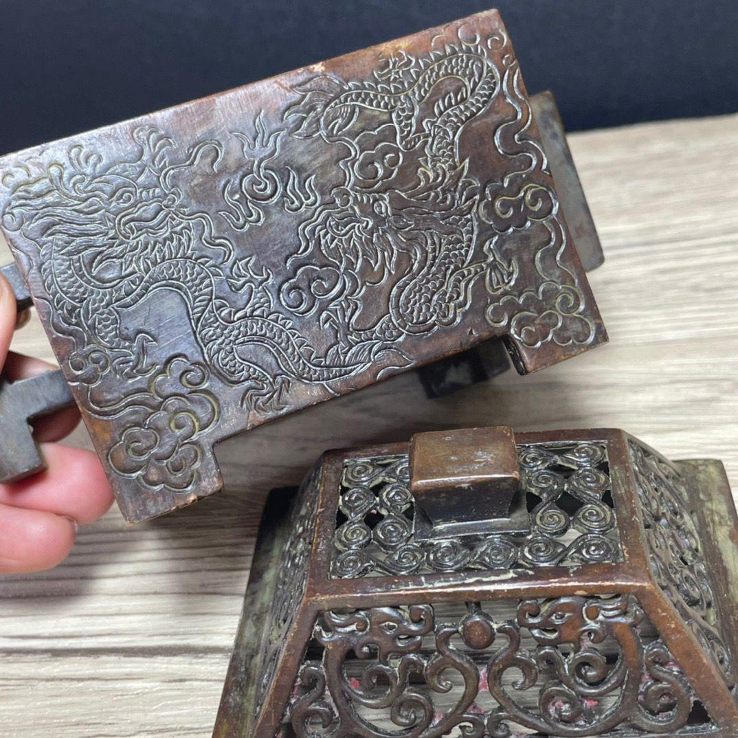 香炉 四神獣香炉 仏具 奉納香炉 銅製品 工芸品 置物