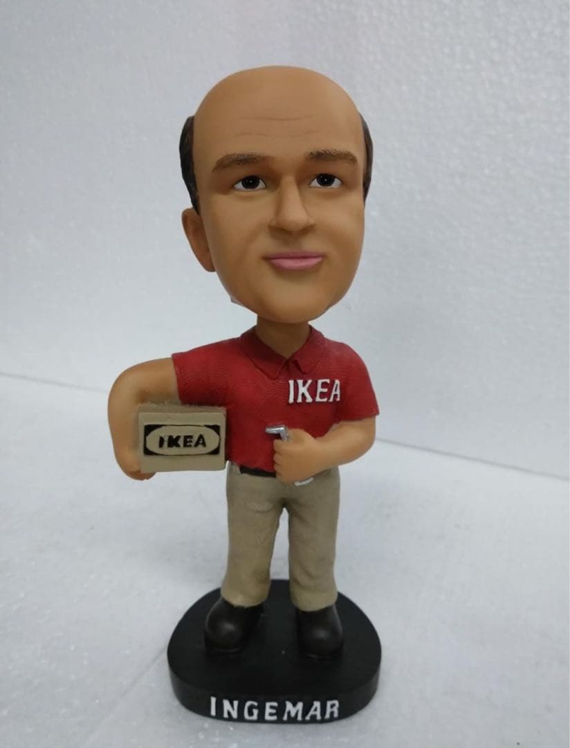 INGEMAR IKEA Bobblehead 陶器　人形　置物
