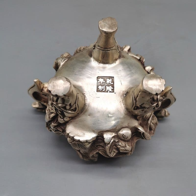 八仙香炉 銅 細工 美術品 茶道具 香道具 装飾品 工芸品 置物