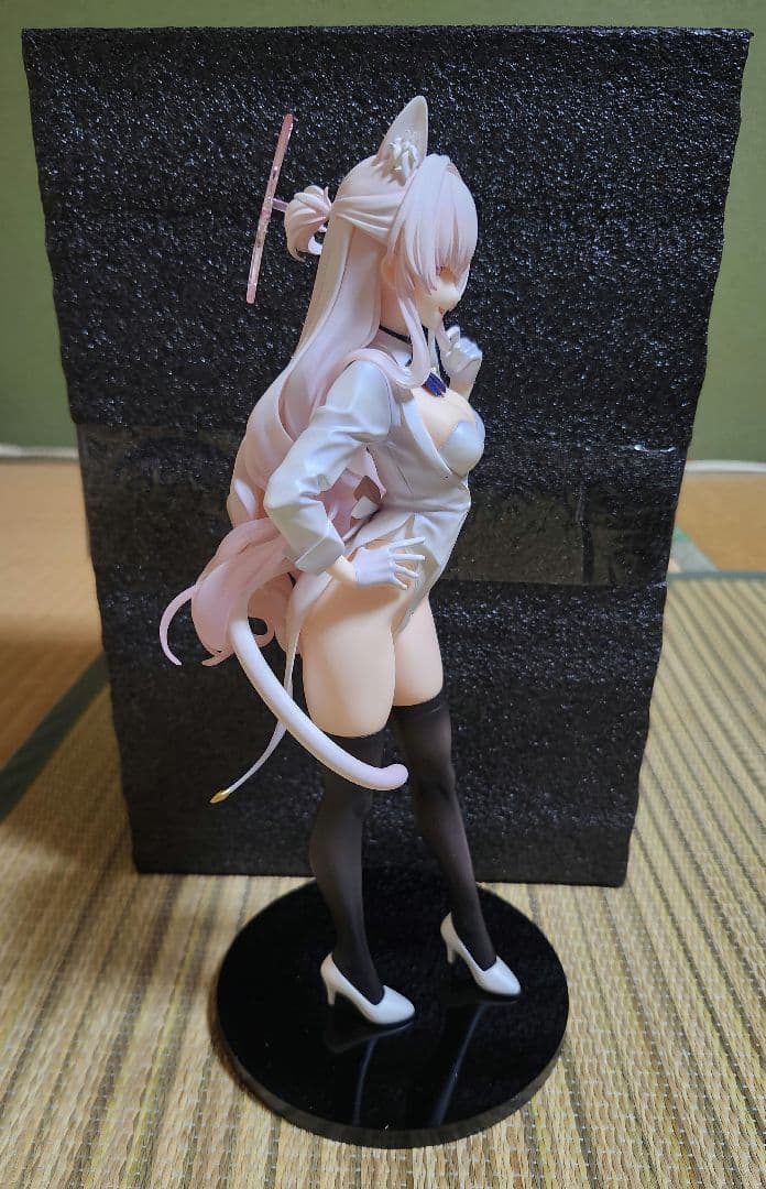 ガレージキット ブルアカ清澄アキラお久しぶりver.（針魚工房）塗装済み完成品