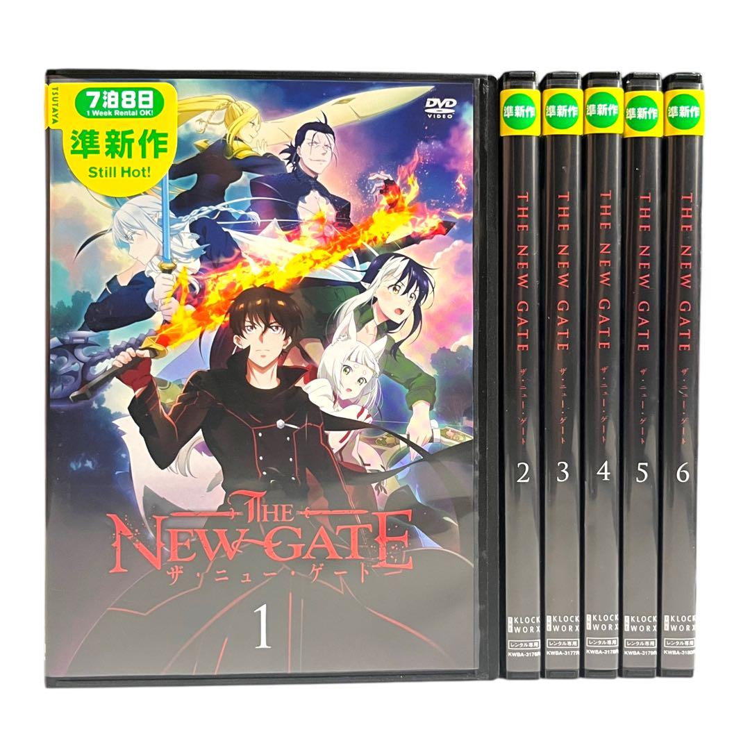 希少☆ 新品ケース DVD 「 THE NEW GATE 」 全6巻 風波しのぎ