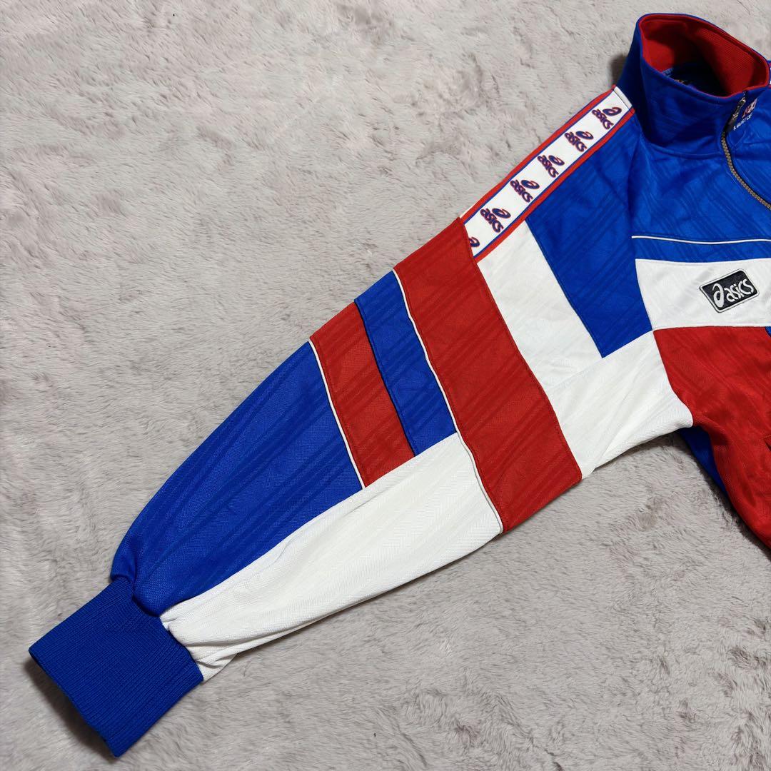 90s asics ゴールドタイガー 上下 セットアップ ジャージ 日本製 XL