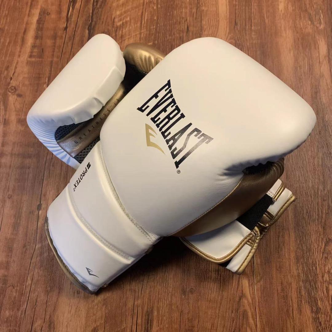 EVERLAST 　グローブ 14オンス　白　ボクシング　エバーラスト