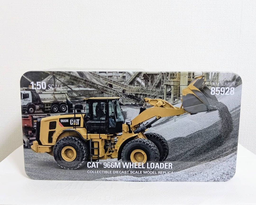 大幅お値下げ！CAT 966M ホイールローダー　1/50 DM-85928