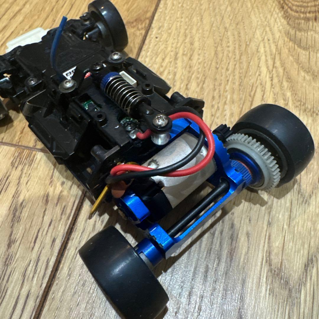 動作確認済　京商ミニッツレーサー カストロール スープラ ウッドワン　プロポ付