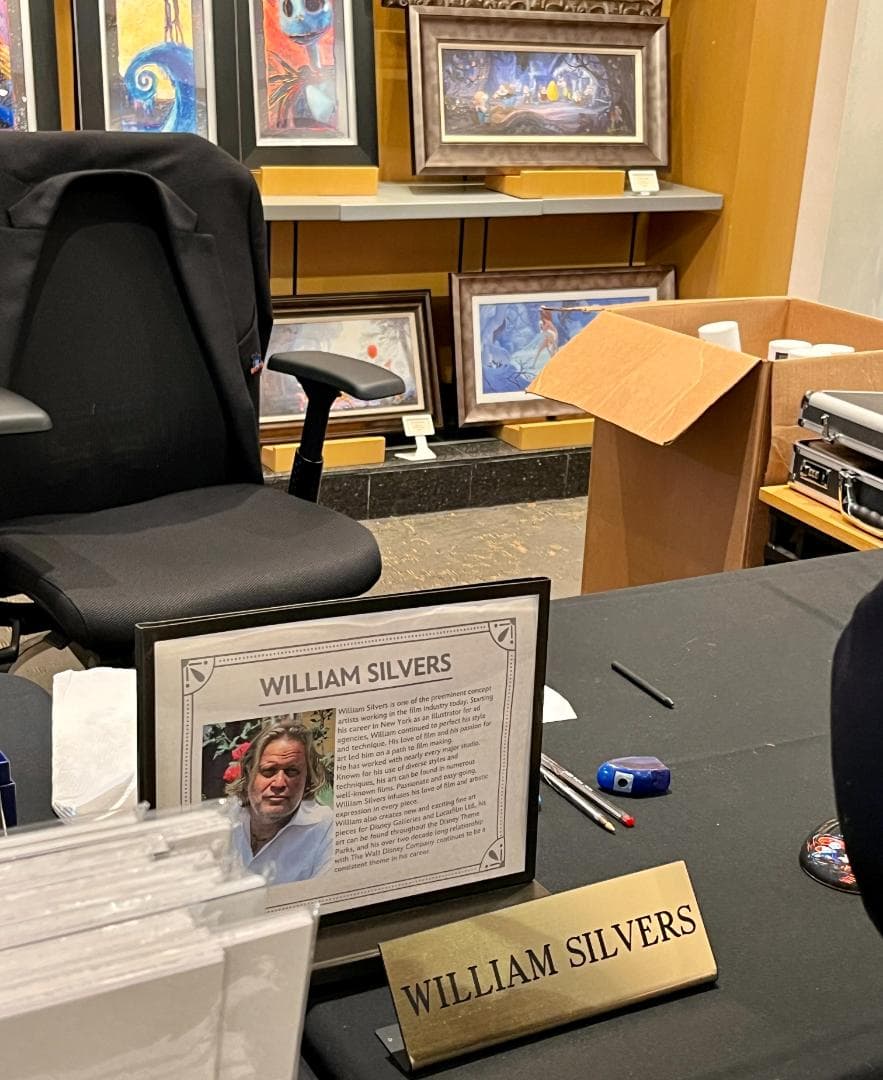 オフィシャル 美女と野獣 アート サイン入り ディズニー Disney 正規品