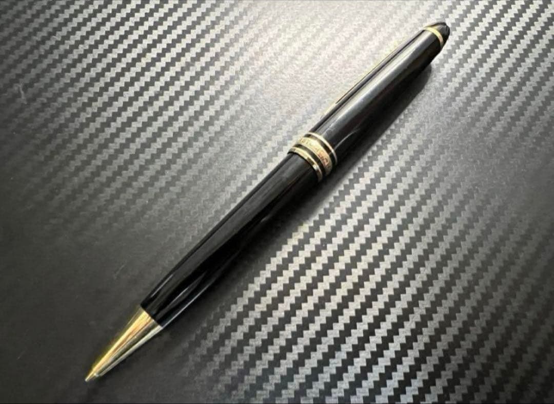 美品 モンブラン 165 ペンシル ブラック×ゴールド 0.5mm