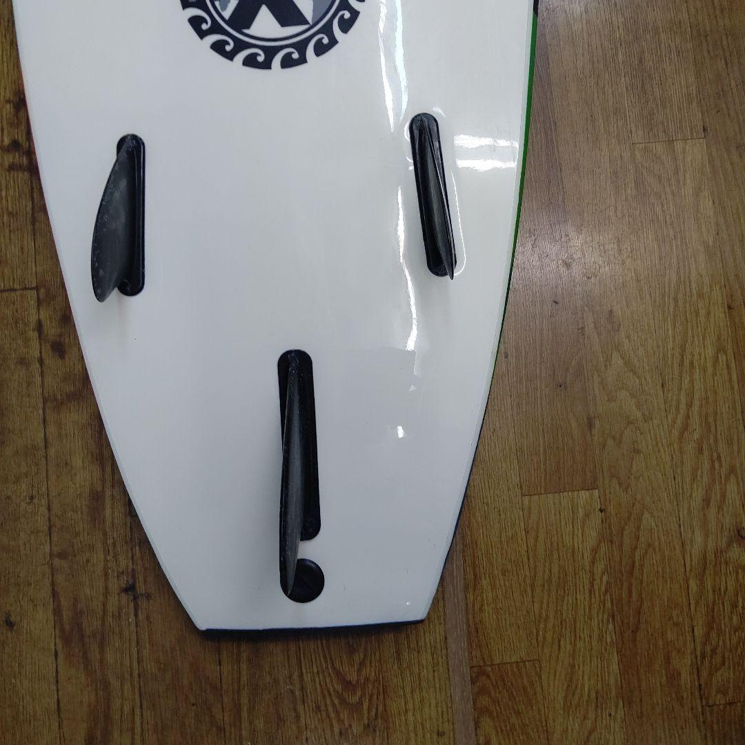 千葉県内有料でお届けします カラフルソフト ショートボード 3フィン