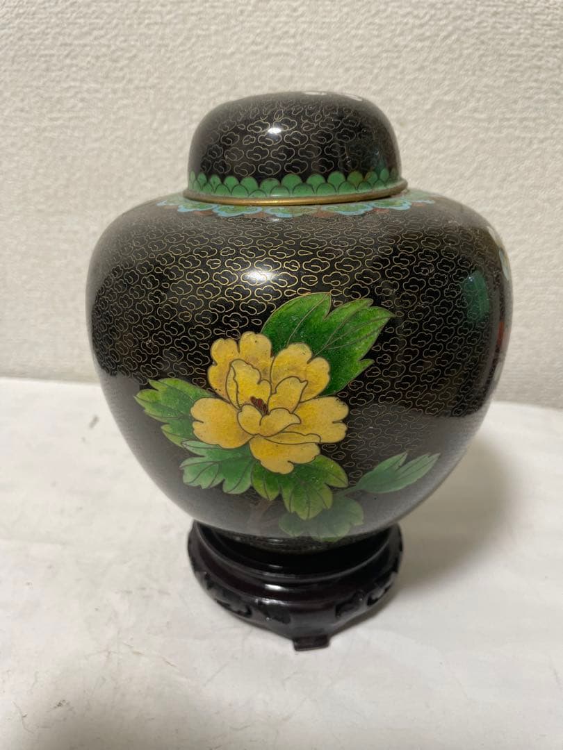 中国景泰藍 七宝焼 壺