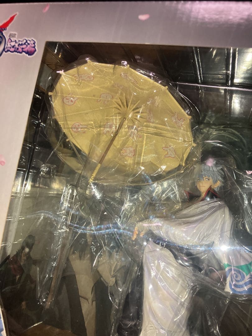 希少 メガハウス G.E.M. 銀魂 坂田銀時 紅桜篇 傘ver. フィギュア