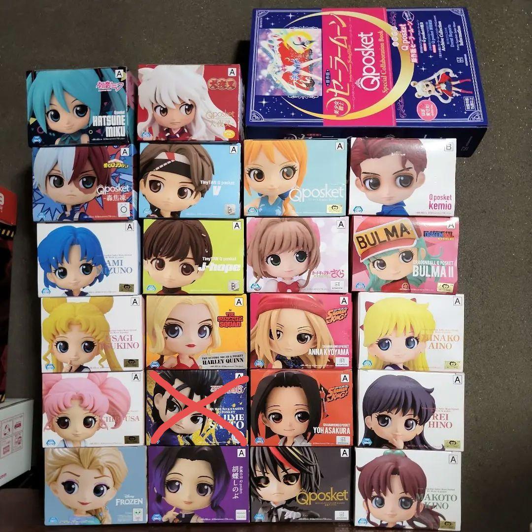 Qposket 124種 ＋ 鬼滅の刃23巻フィギュア同梱版他 まとめ売り