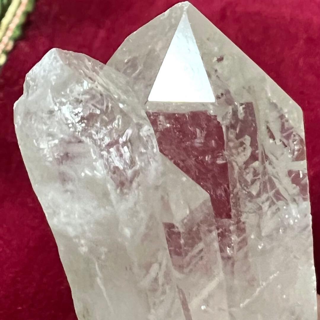 【希少】マスタークリスタル ウィンドウ　水晶ツインポイント