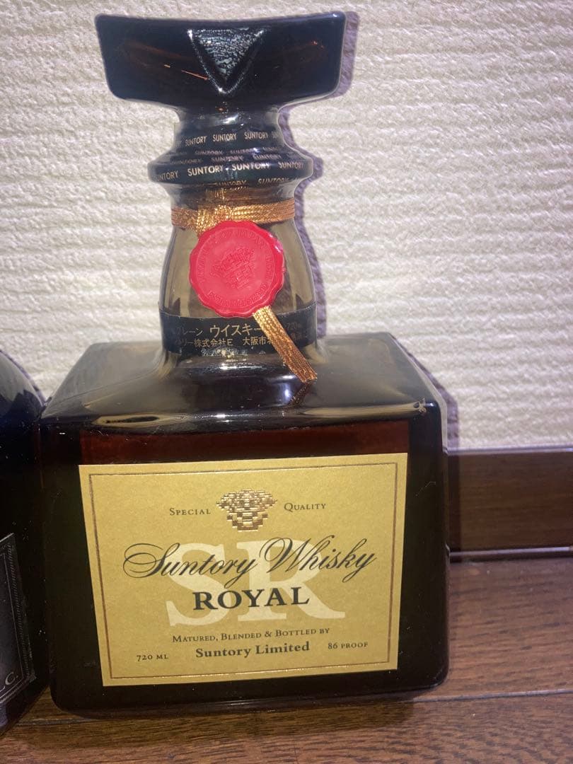 1996年サントリー懐古飲み比べセット（角、オールド、リザーブ10年、ローヤル）