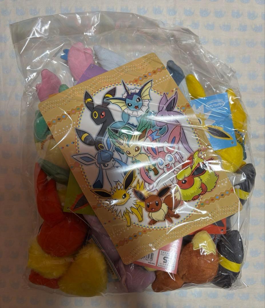 pokémon time eievui collection マスコット 9体