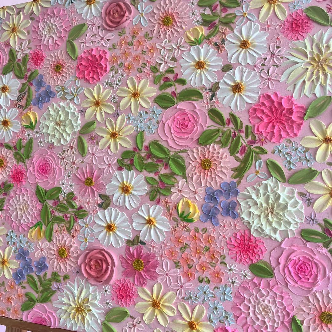 アートパネル 大型キャンバス 壁掛けアート 花の絵 花柄 ボタニカル 花図鑑 花