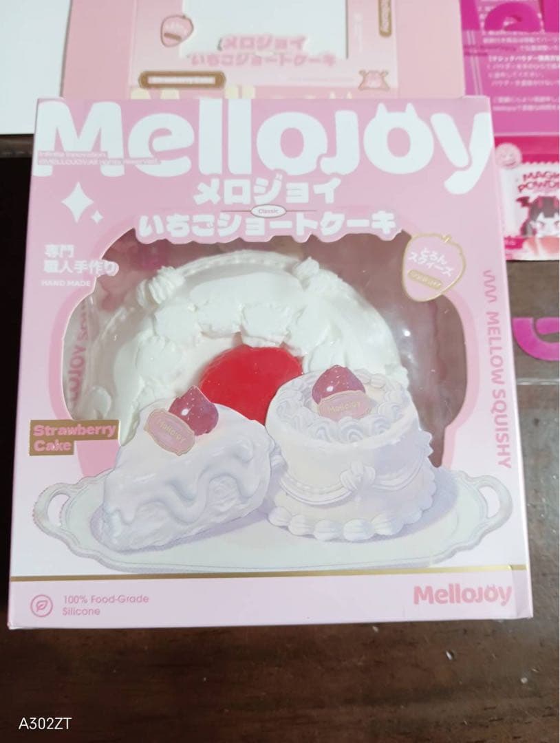 新品　mellojoy ショートケーキ　ホールケーキ　ホール　付属品　メロジョイ