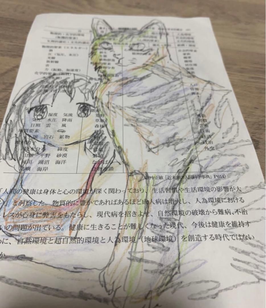 人気作家 石塚ちえ ドローイング作品① ※ kyne ハシヅメユウヤ