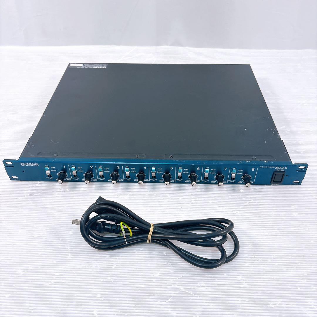【美品】YAMAHA ヤマハ MLA8 Mic Line Amplifier