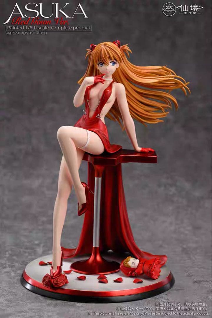 式波・アスカ・ラングレー　フィギュア　エヴァンゲリオン　ガレージキット