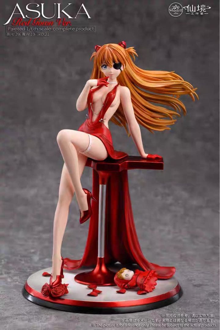 式波・アスカ・ラングレー　フィギュア　エヴァンゲリオン　ガレージキット