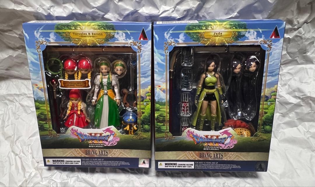 ブリングアーツ 6体セット 主人公 カミュ 勇者 アリーナ マルティナ ベロニカ