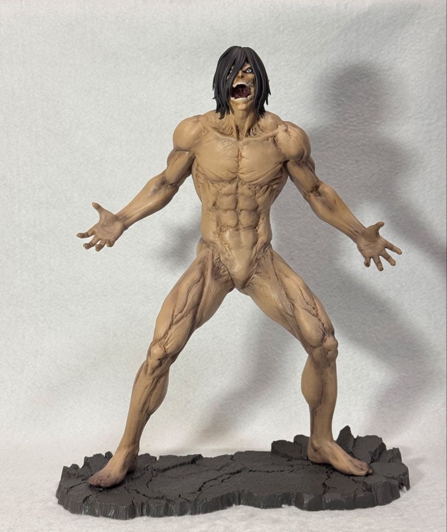 一番くじ 進撃の巨人 壁の外の世界 ラストワン賞 エレン （巨人） 開封品