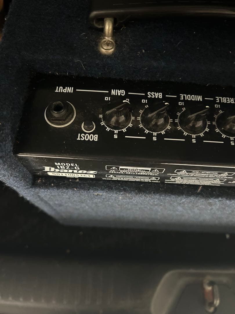 GiO Ibanez GRX70QA キルトメイプル ブルー　アンプセット