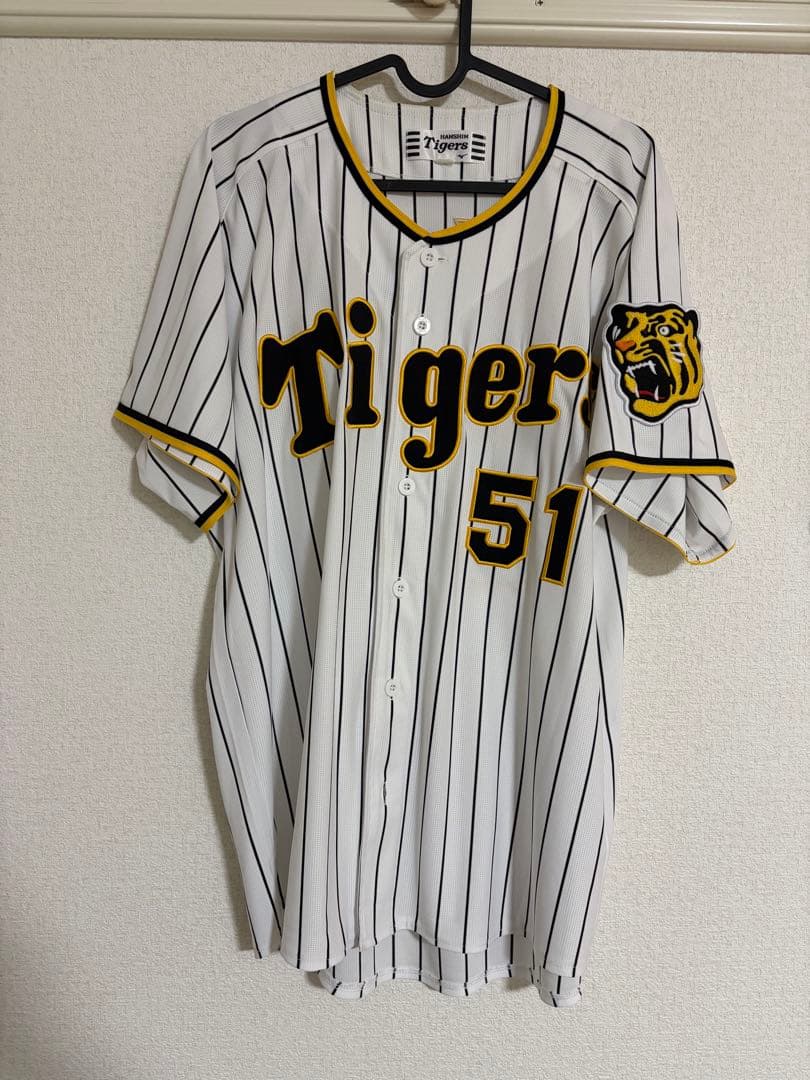 阪神タイガース 中野拓夢ユニフォームL