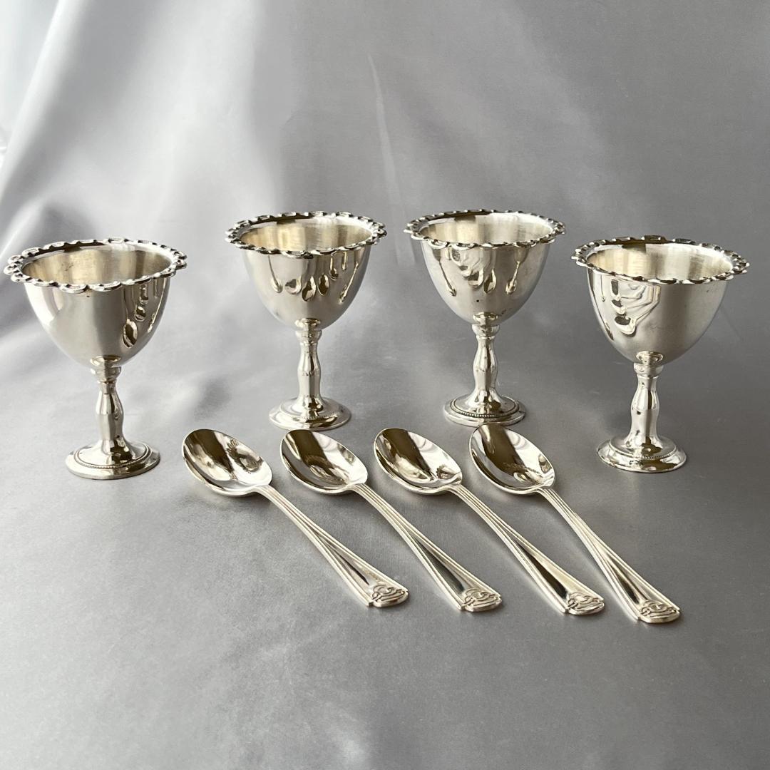 【Armour Silver Co】 エッグセット エッグカップ / スタンド