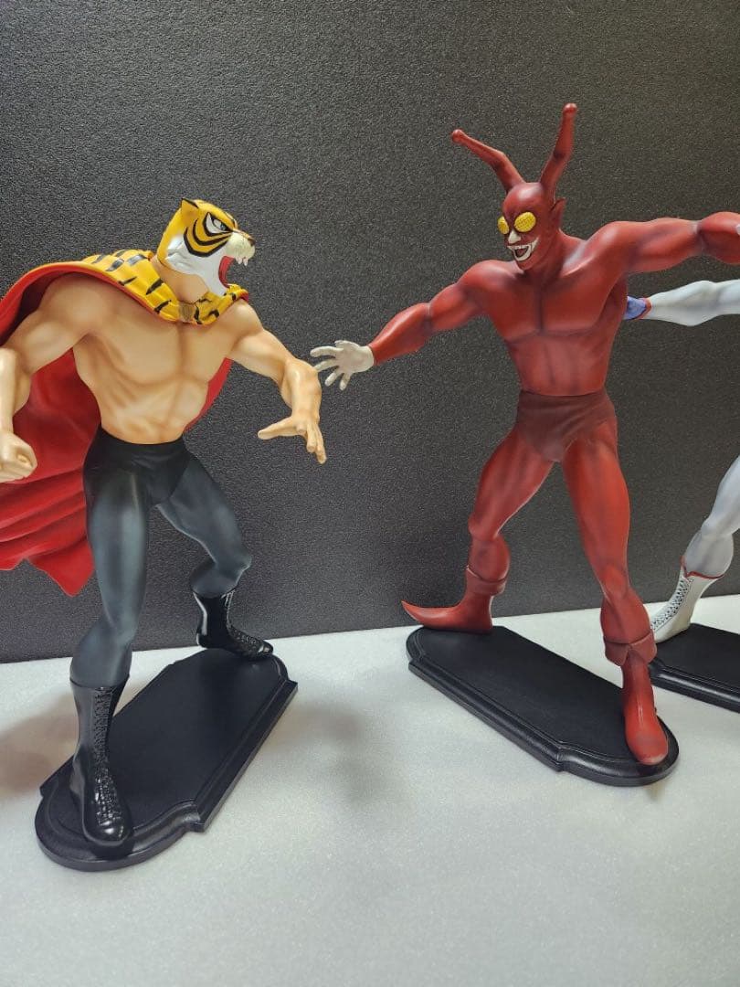 【遂に出品！究極のプロ完成品No1】超レア！ボークス　タイガーマスク　関連3体